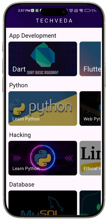 TechVeda Screen 1